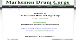 Desktop Screenshot of marksmendrumcorps.com